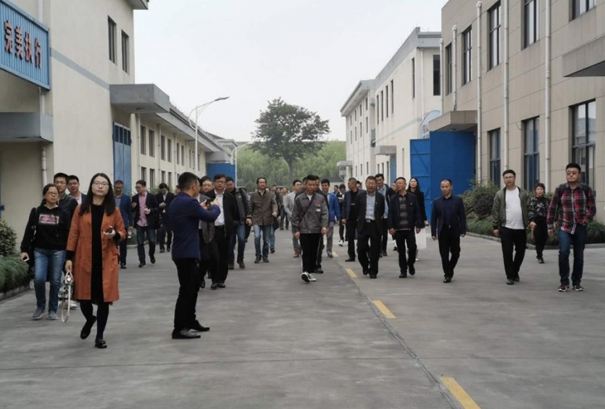 The leaders of Jiaxing Municipal Government visited our company The leaders of Jiaxing Municipal Government visited our company